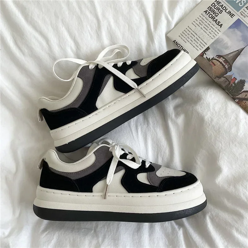 Women Shoes 2024 New Trend Skateboard Shoes Fashion Sneakers Running Tennis Vulcanized Students All-match Sports Casual Shoes