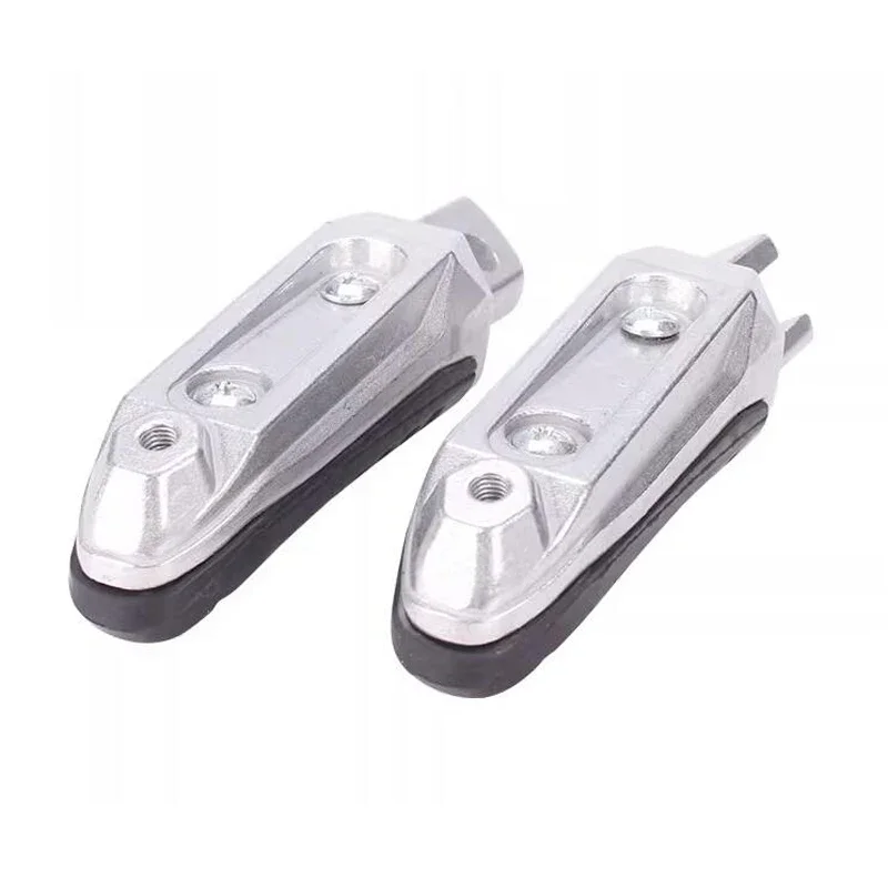 Estriberas delanteras y traseras de aluminio para motocicleta, estriberas para Suzuki v-strom DL 650 1000 GSX 1250 1300 GSR 600 i b-king 2002-2008