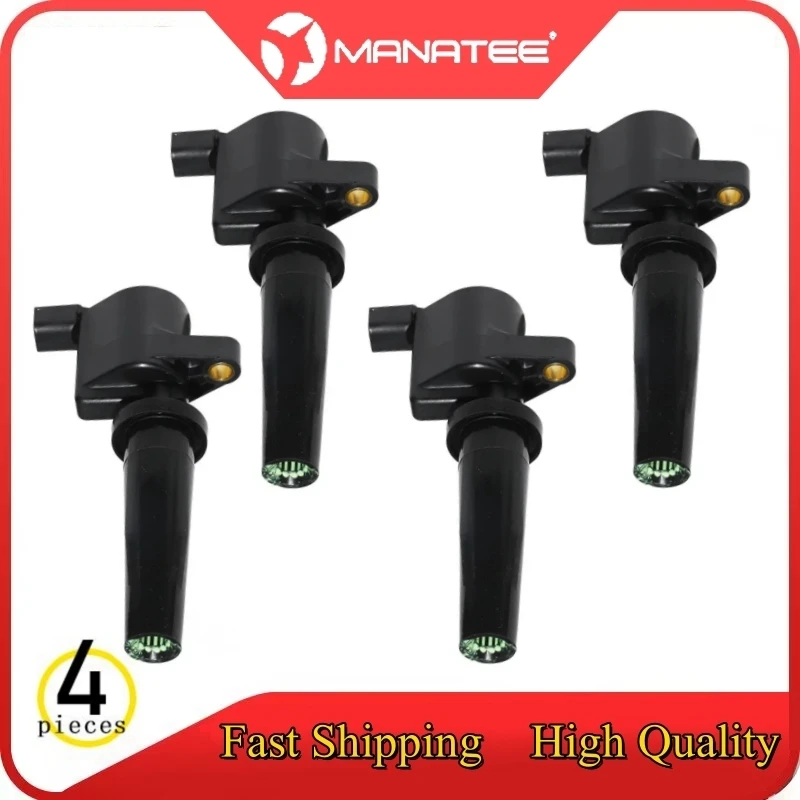 

4PCS Ignition Coil for Ford Focus 1.8L 2.0L 2005-2016 Mondeo 2.0L Transit 2.3L Volvo C30 2.0L 2006-2014 S40 2.0L 4M5G12A366BC