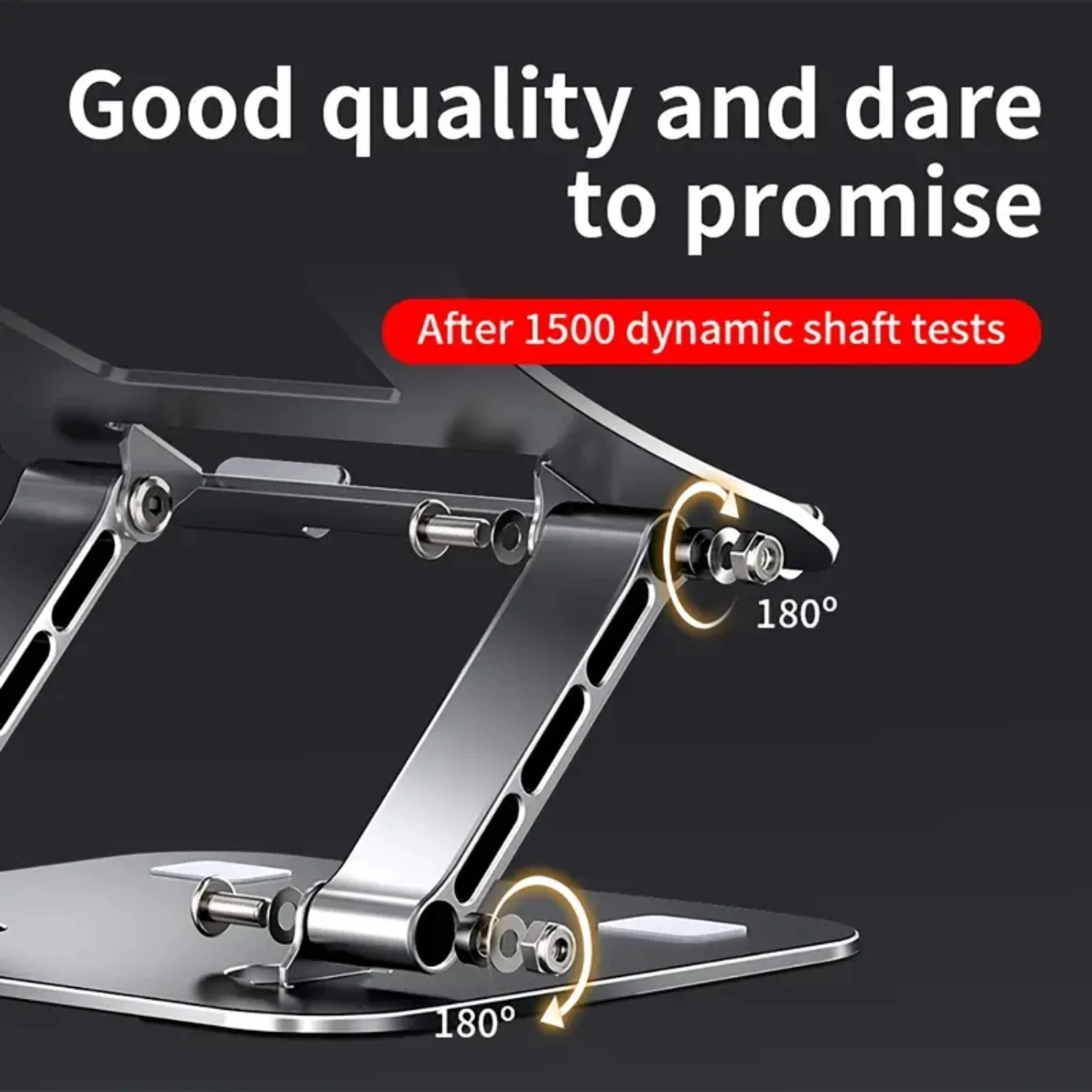 

Boost Your Comfort and Productivity with this Ergonomic Adjustable Portable Laptop Stand for 10-17 Inch Laptops - Convenient Ven