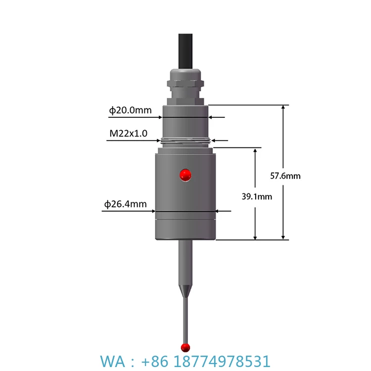inder Measuring Probe Sub-Center Finder for VMC/HMC Lines Fast-Setup Wired 3D Cnc Touch Probe DLP25 Photoelectric Edge F