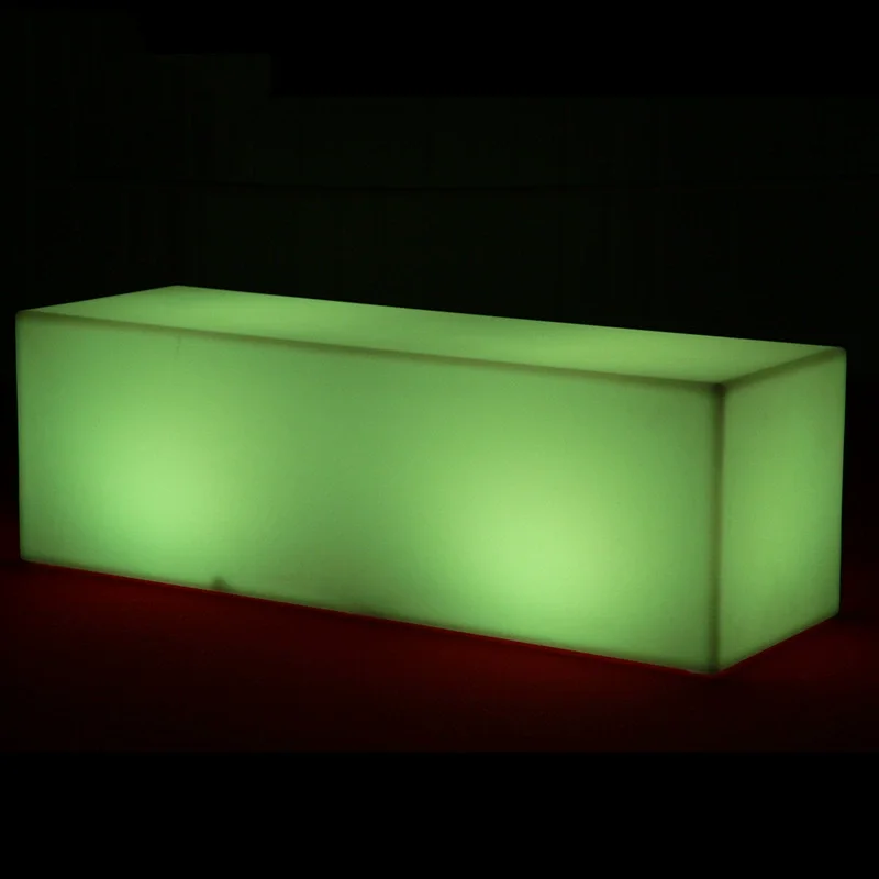 

Магазин табурет Длинная скамейка, 120x40x40 см, Пластиковый квадратный барный стул, Бесплатная комбинированная скамейка, Перезаряжаемая и сменная цвета, Riq-S120,