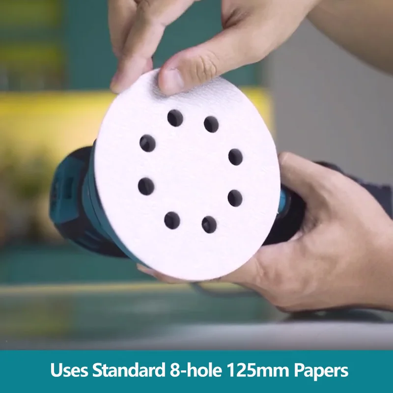 Makita M9204B 125mm rastgele Orbital zımpara makinesi ahşap