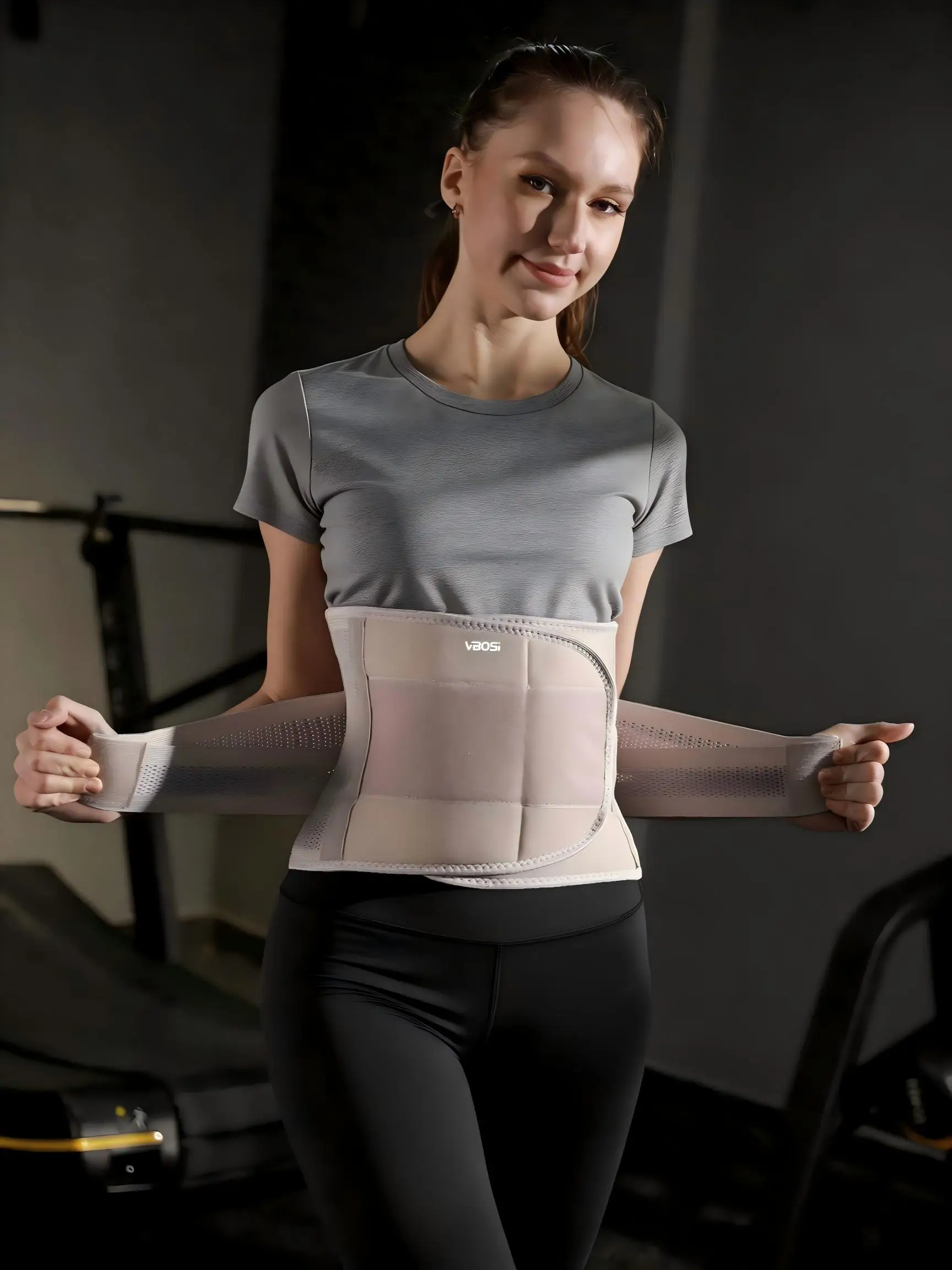Universal Waist Belt, Lower Back Support for Back Pain, Adjustable Waist Trainer