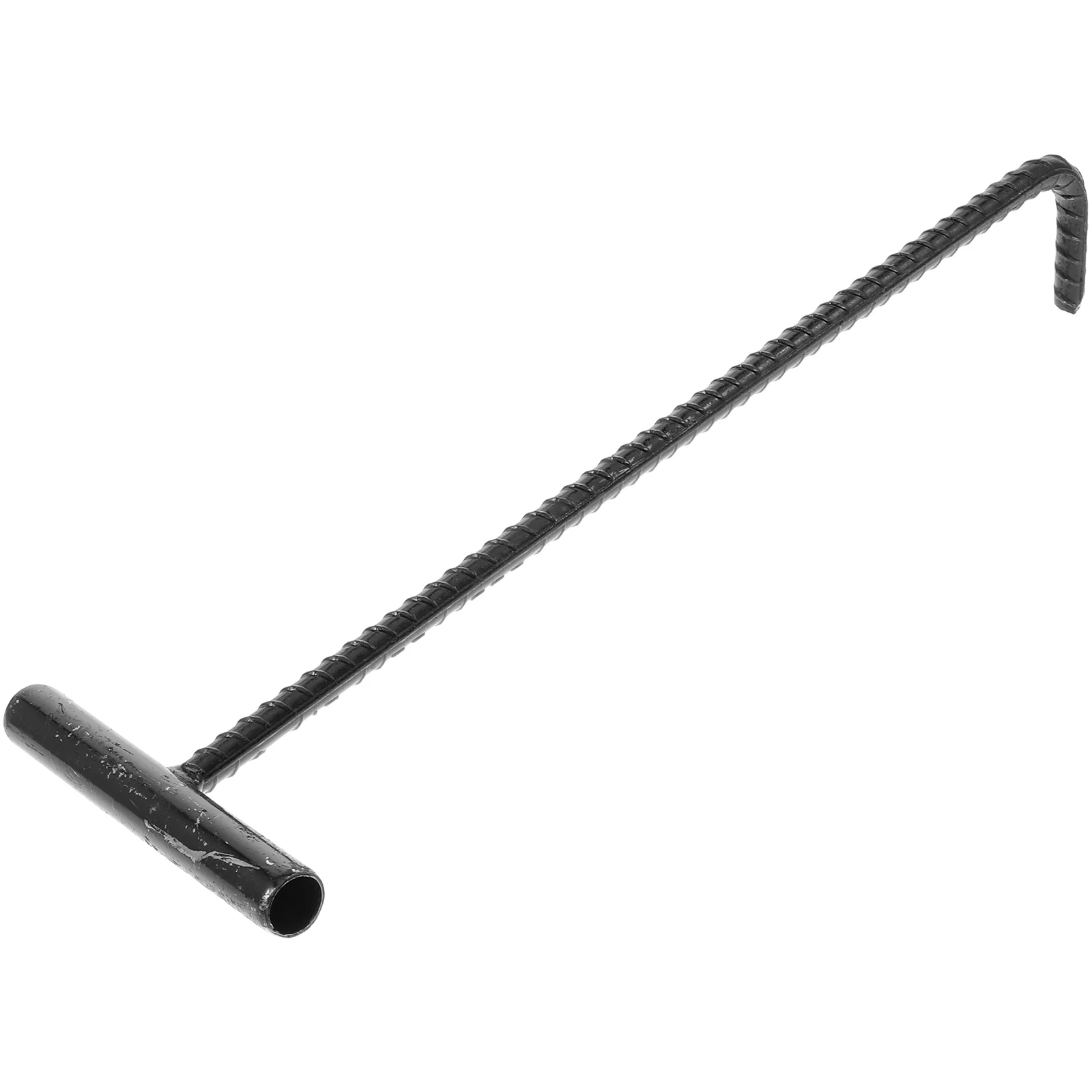 Roller Shutter Hook Metal Spring Pull Manhole Cover Lifting Tool Grabber Reacher Rolling Door Lifter Snap Stainless Steel