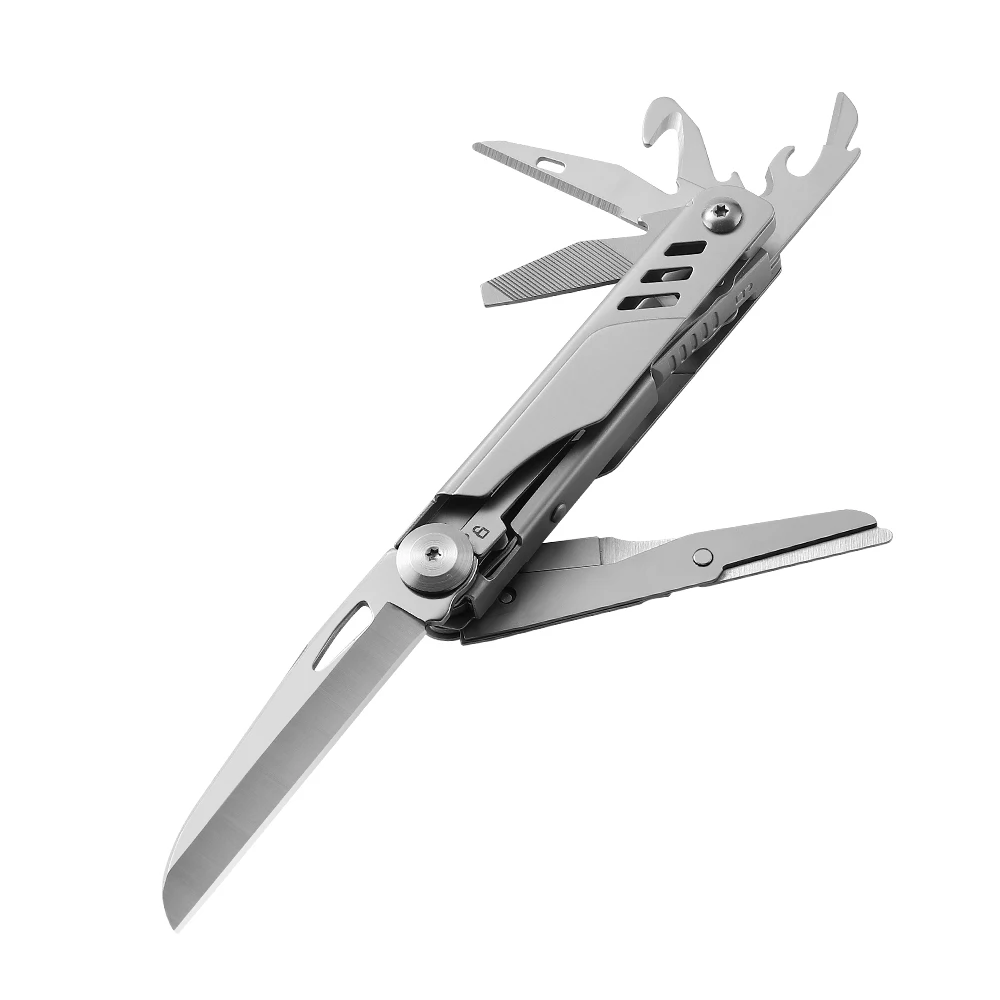 Multitool knife Outdoor tools Folding knife Pocket knife Camping Hiking equipment, scissors bottle for opener,Saw