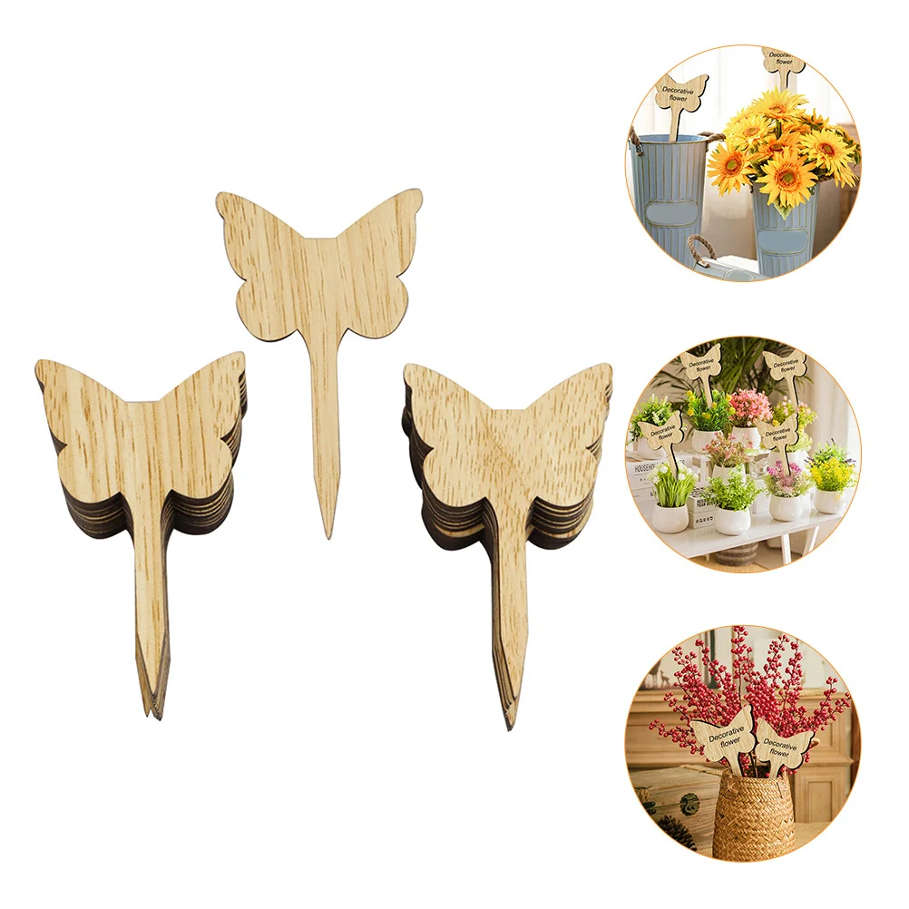 

30Pcs Decorative Plant Labels Reusable Garden Tags for Flower Pots Herb Gardens Vegetables Trees Plant Id Markers