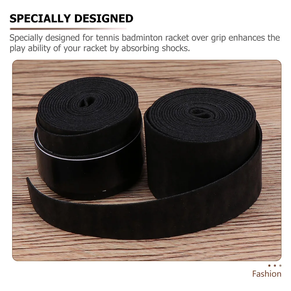 

12 Pcs Racket Sweatband Athletic Tape Racquet over Scrub Pu Tennis for