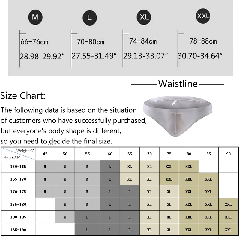 Men Transparent Bath Briefs Low-rise Super Thin Breathable Swim Trunks Soft Mini Swimwear For Indoor Pools Home Bathrooms image 6