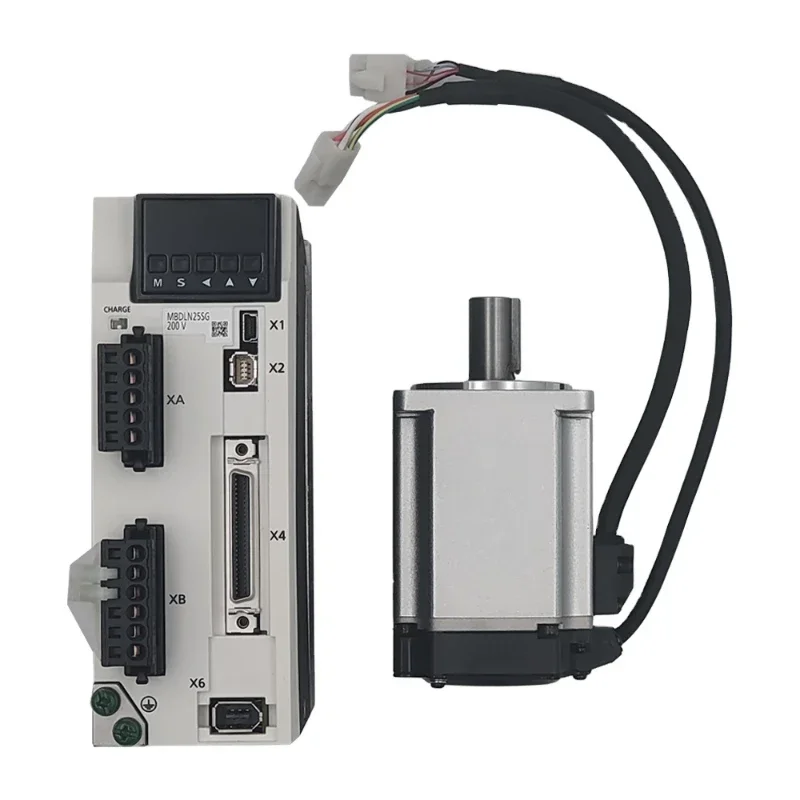 

Series Small Kits Three-phase Customize Industrial Servo Motor MSMF012L1V2M+MADLN05SE