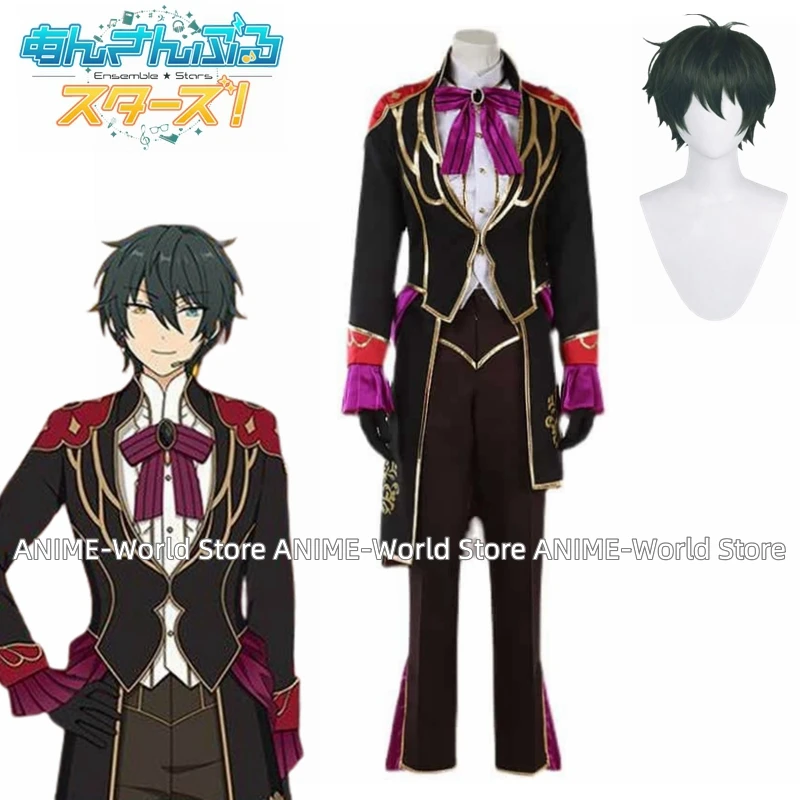 《Custom Size》Anime Ensemble Stars Mika Kagehira Eternal Weaving Cosplay Costume Halloween Any Size Wig