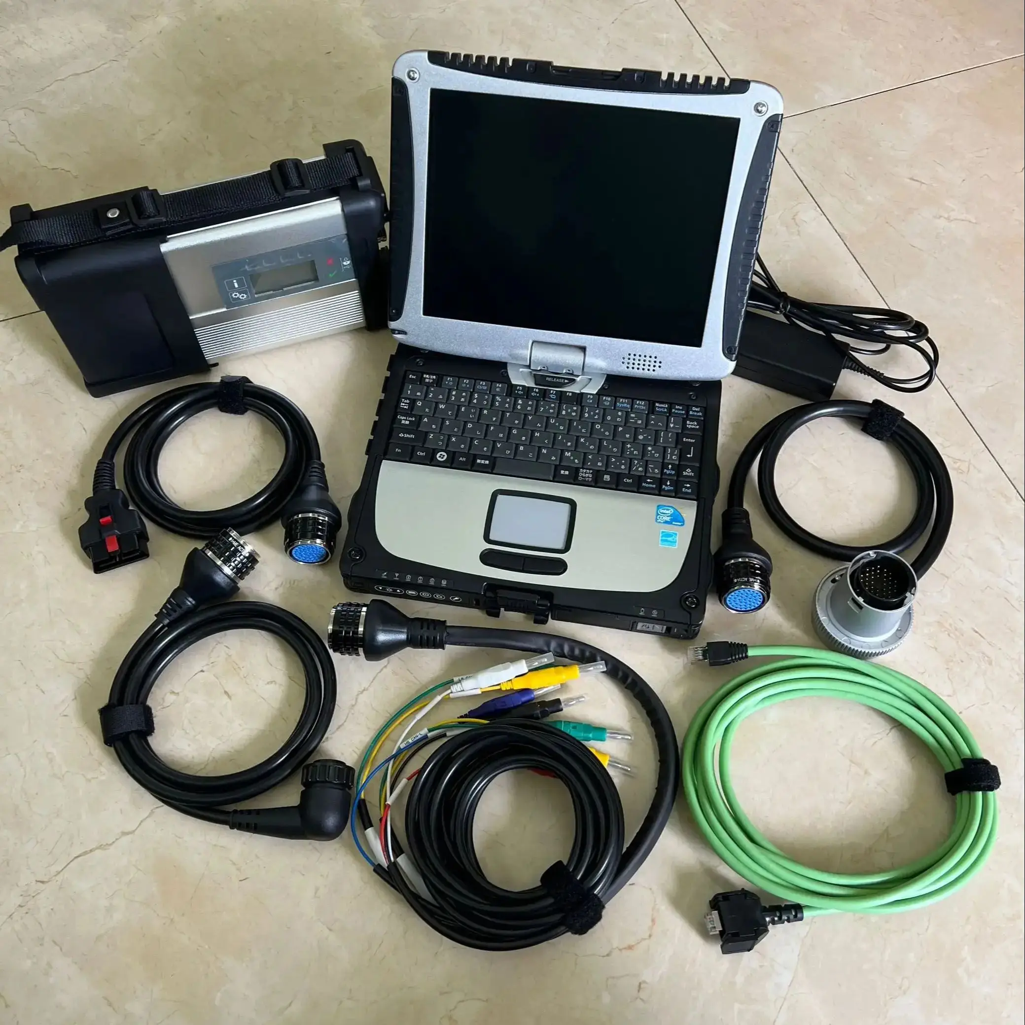 mb star diagnostic tool mb sd c5 connect compact 5 with sd multiplexer software ssd 2026.09v in cf-19 laptop support wis/epc