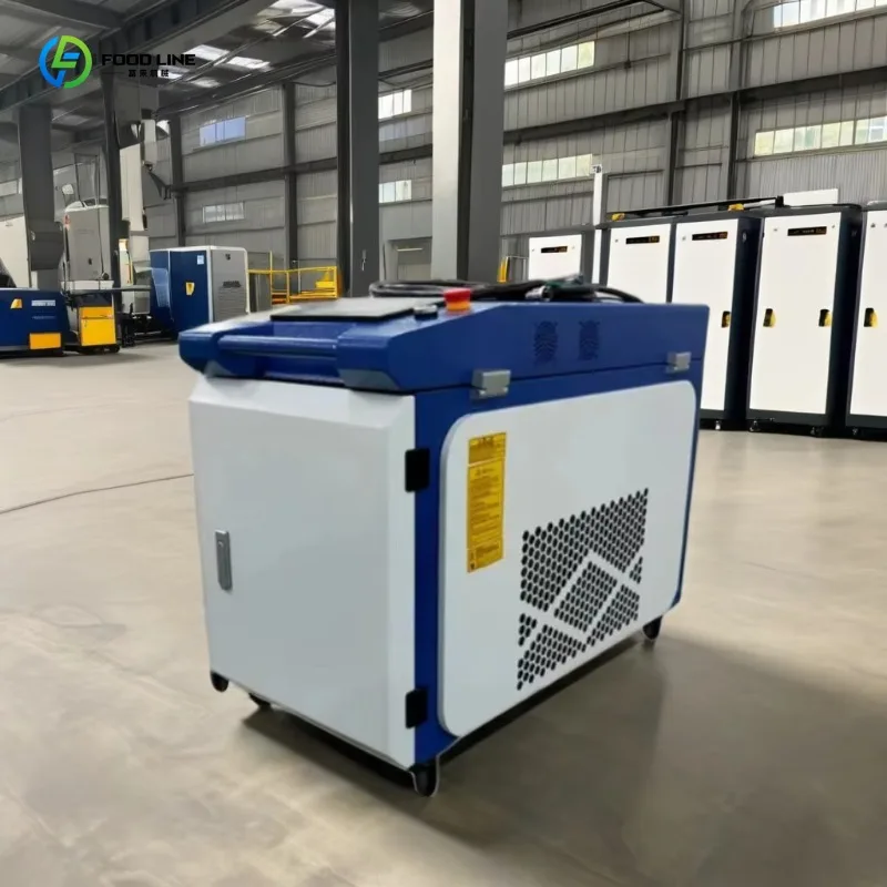 Customized 1500W Fiber Laser Cleaning Machine Portable 4 In 1 Classic Car Repair Rust Removal Tube Laser Cleaner