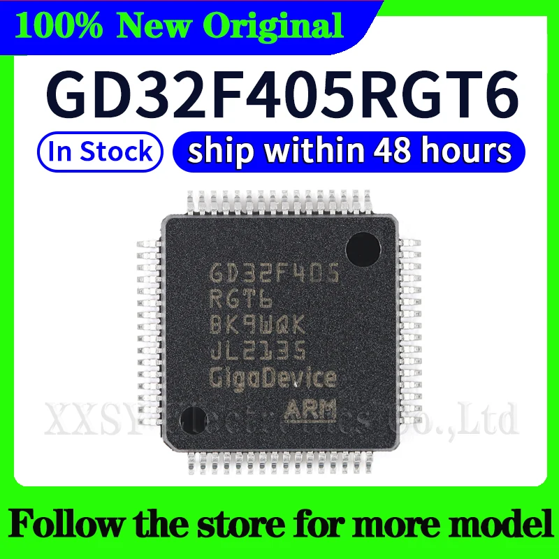 GD32F405RGT6 GD32F405RET6 GD32F405VGT6 GD32F405VGH6  High quality New