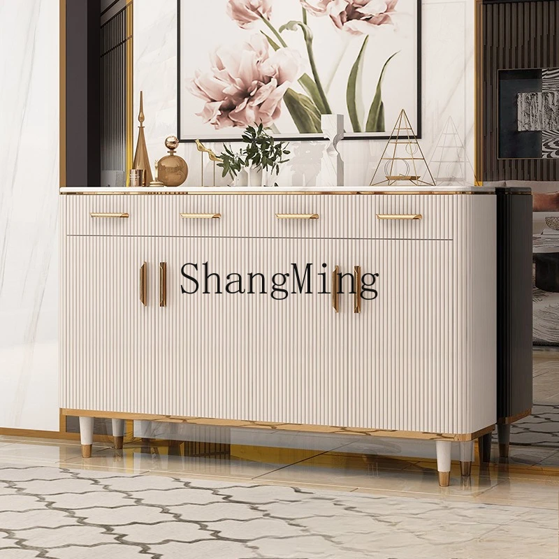 

FG shoe cabinet household door porch modern large-capacity entrance foyer entrance integrated against the wall storage cabinet