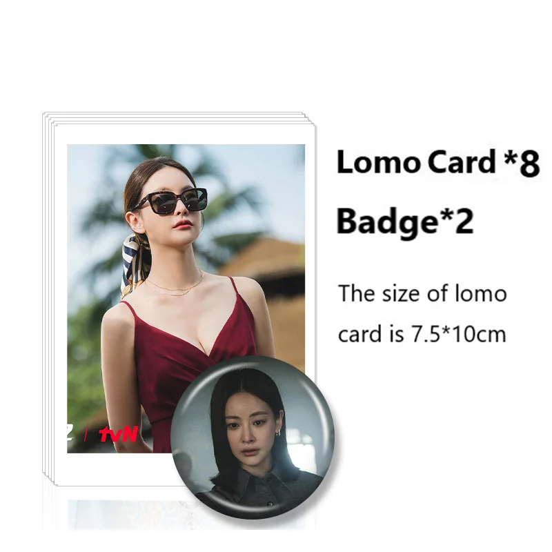 Yeon-seo Oh-Juego de Photobook con póster Lomo Card marcapáginas, insignia, álbum de fotos, libro de arte, regalo de colección para fanáticos