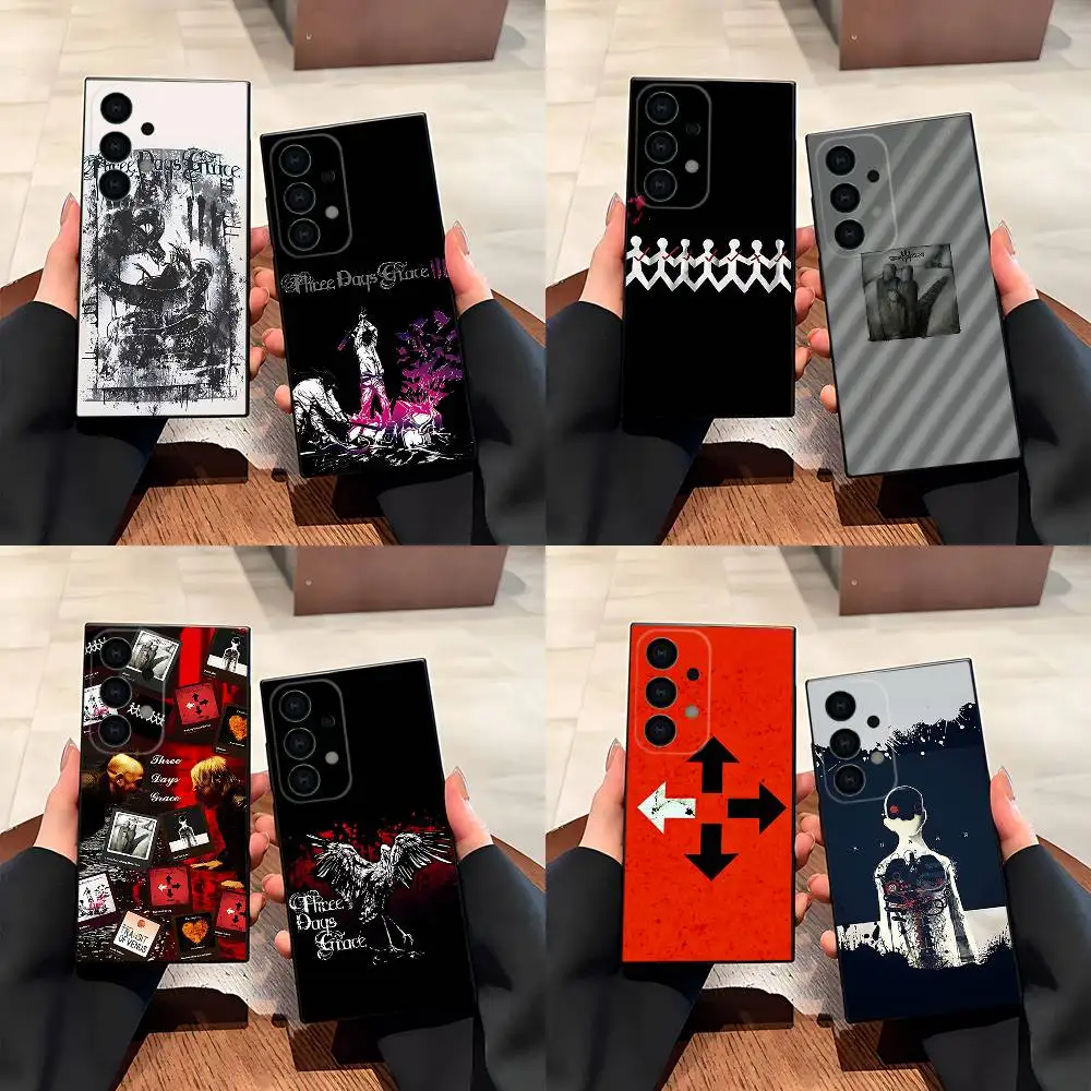 

T-Three Days G-Grace Phone Case for Samsung S series s21 s22 s23 s24 s25 FE Plus Ultra TPU Soft to Skin-friendly case