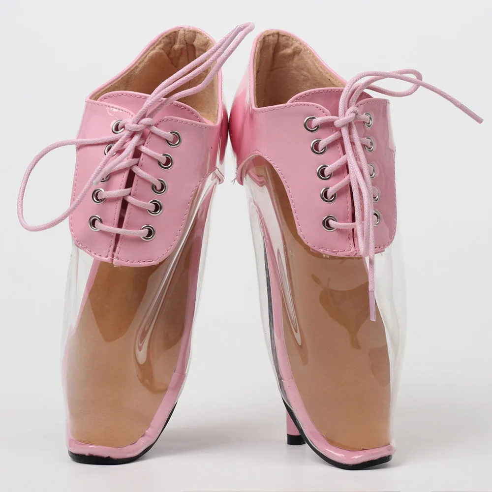 جديد 18 سنتيمتر/7 "كعب عالٍ للجنسين مضخات الباليه مثير حجم كبير 5-15