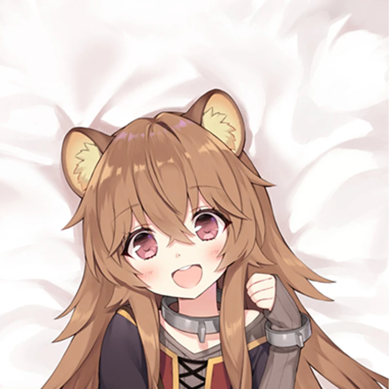 

Dakimakura Anime Pillow Case Raphtalia Pillow Cover Halloween Christmas Decoration