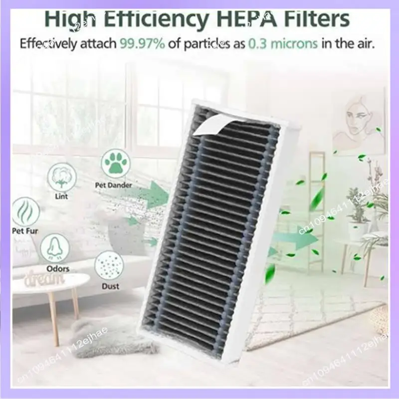 N83R 10 قطعة ل Ecovacs X8 برو أومني روبوت فراغ الأسطوانة فرشاة جانبية فلتر HEPA ممسحة وسادة كيس لجميع الغبار ملحقات متينة للغاية