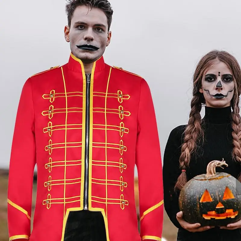 Costume d'Halloween Prince Royal, Ensemble de Tenues Gothiques, Habillage de Carnaval, Costume de la Journée Mondiale du Livre, pour Spectacle sur Scène