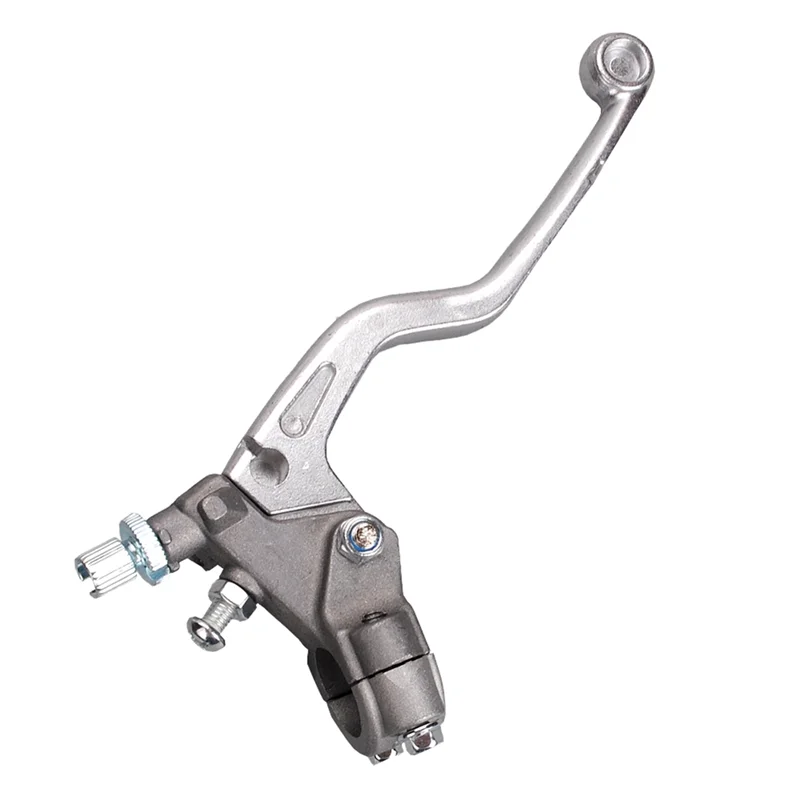 

1 Pair Motorcycle Brake Clutch Master Cylinder Lever Silver Metal For Honda CR 125R 250R 500R CRF 150 250 450 2002-2012-A99D