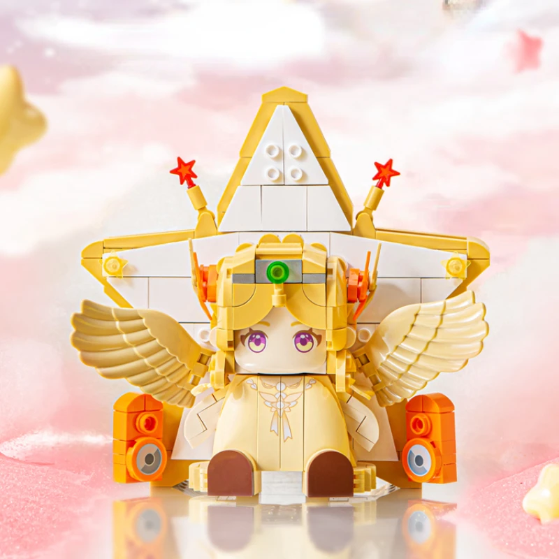 

Yuanmeng Star Princess Yaoguang Puppet Prince Building Blocks Assembled Pen Holder Children's Toy Model Ornaments Holiday Gift