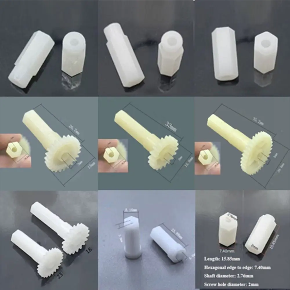 10 stijlen afstandsbediening autohoes witte auto speelgoedonderdelen stunt terreinwagen model doe-het-zelf speelgoedaccessoires