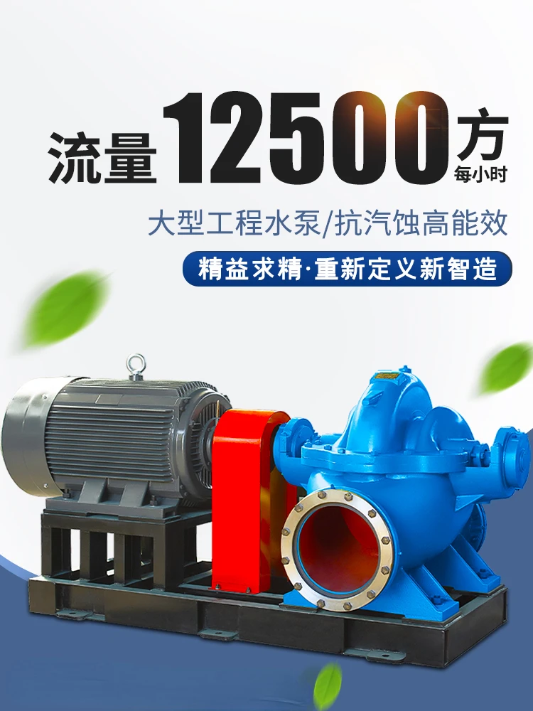 

Clean water centrifugal pump, high head industrial water pump, 110kw