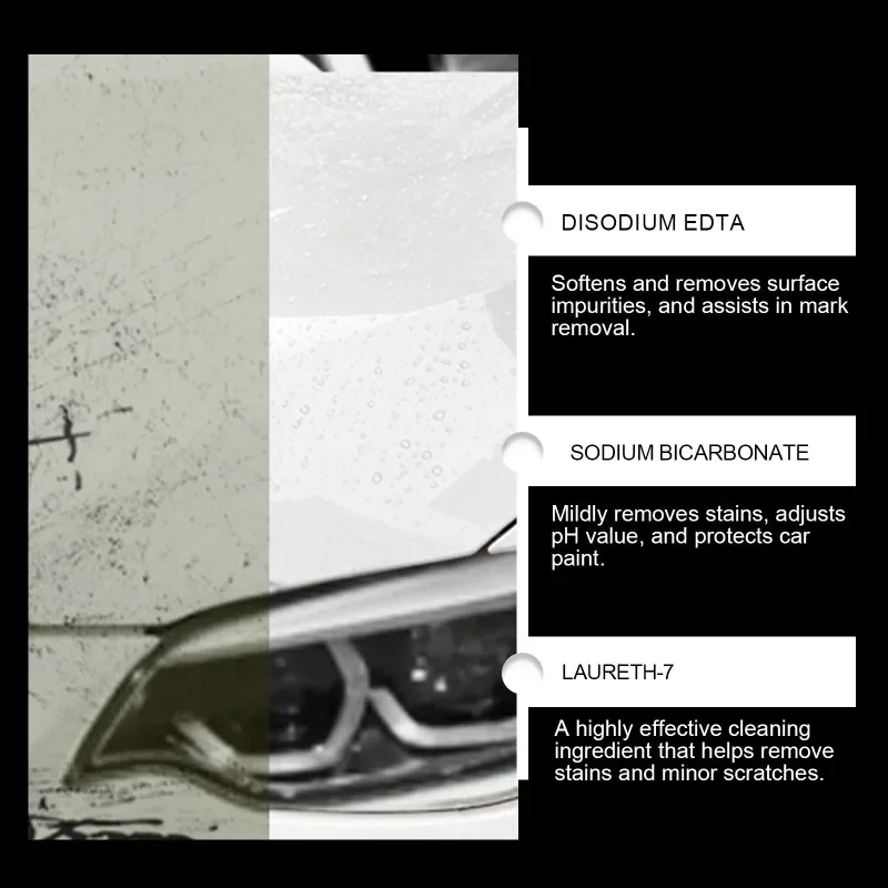 Kit de reparación de arañazos para pintura de coche, mantenimiento de pulido, Kit de cuidado de pintura, accesorios de limpieza no corrosivos