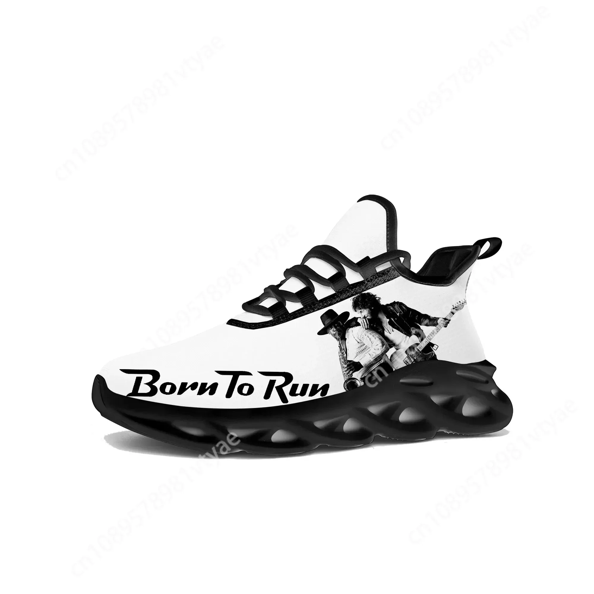 Born To Run Flats Sneakers Mens Womens Bruce Springsteen Pop Sports Running Shoe Sneaker Lace Up Mesh Footwear Tailor-made Shoe