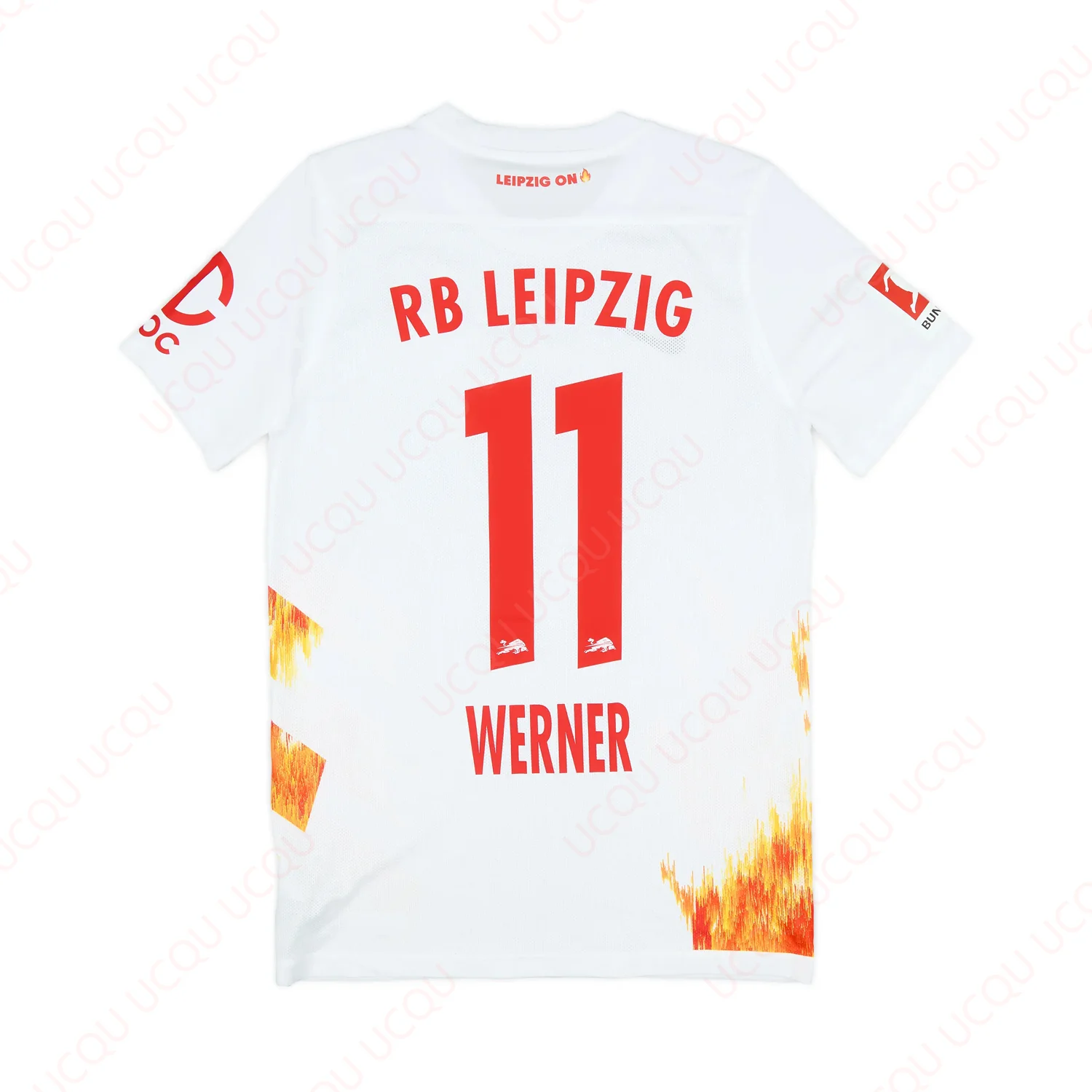 2022-23 RB Leipzig Trikot Werner # 11. Neuestes Outdoor-Trikot für den Sommer, klassisches T-Shirt für Erwachsene, lockere Übungs-Motorrad-Trikots