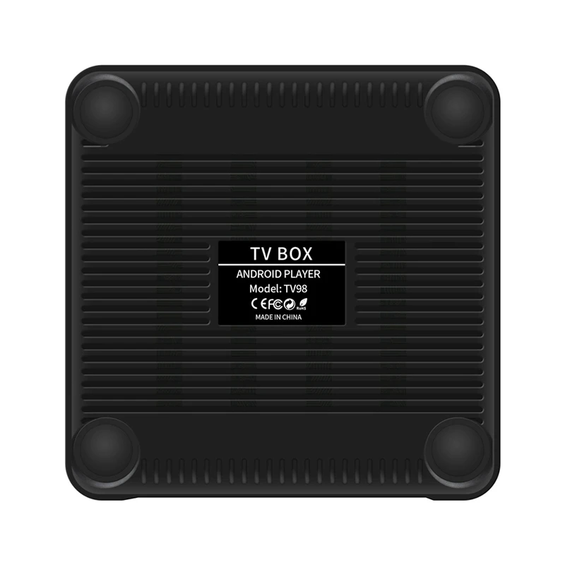 ТВ-приставка TV98 2G + 16G 2,4G & 5G Wifi Allwinner H313 4K x 2k Android 12 телеприставка TV98 медиаплеер