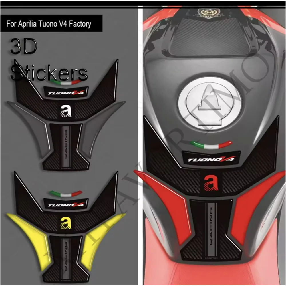2026 لأبريليا تونو v4 مصنع 1100 خزان الوسادة غطاء القبضات الغاز الوقود عدة ملصقات الركبة الشارات حامي 2021 - 2023 2024 2025 #1
