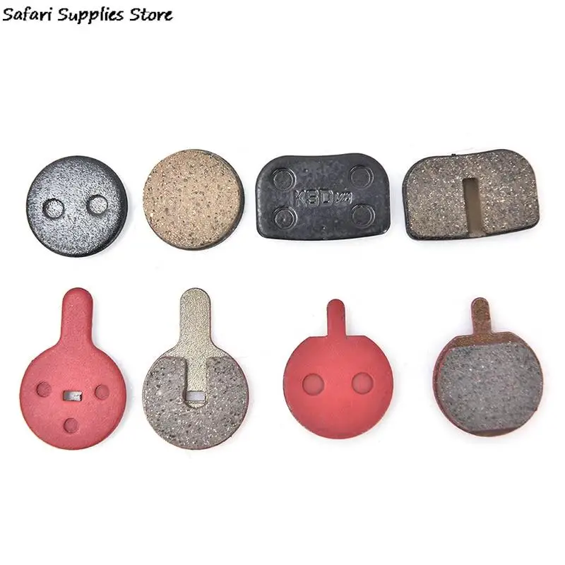 4pairs/ 8pcs MTB Bicycle Bike Cycling Disc Brake Pads Semi-metallic Brake Pads Bicycle Parts High Quality