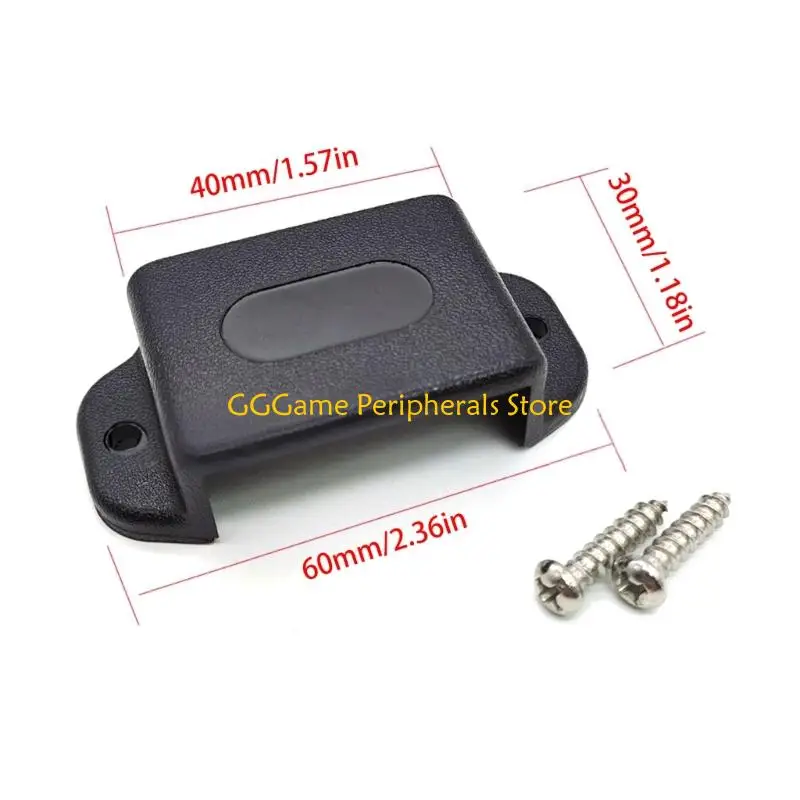 حامل حامل راديو U55B عالمي عالي التحمل في اتجاهين مع ثقوب محفورة مسبقًا وحامل لاصق لأجهزة الراديو CB المحمولة #6