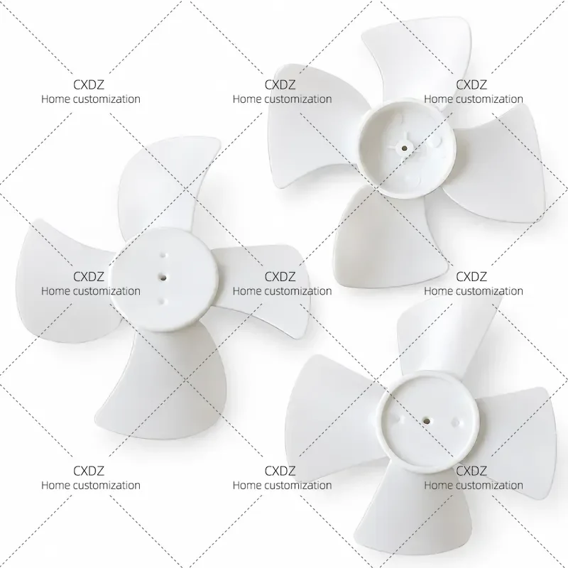 5pcs Microwave Oven Fan Blade Cooling Motor Fan Blade Replacement Part for Microwave Appliance Repair Accessory