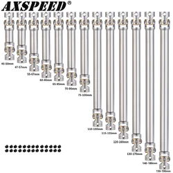 AXSPEED 1Pcs Metal Center Drive Shaft Joint Chassis Driveshaft for 1/14 Tamiya Tractor Truck Trailer Model Car Upgrade Parts