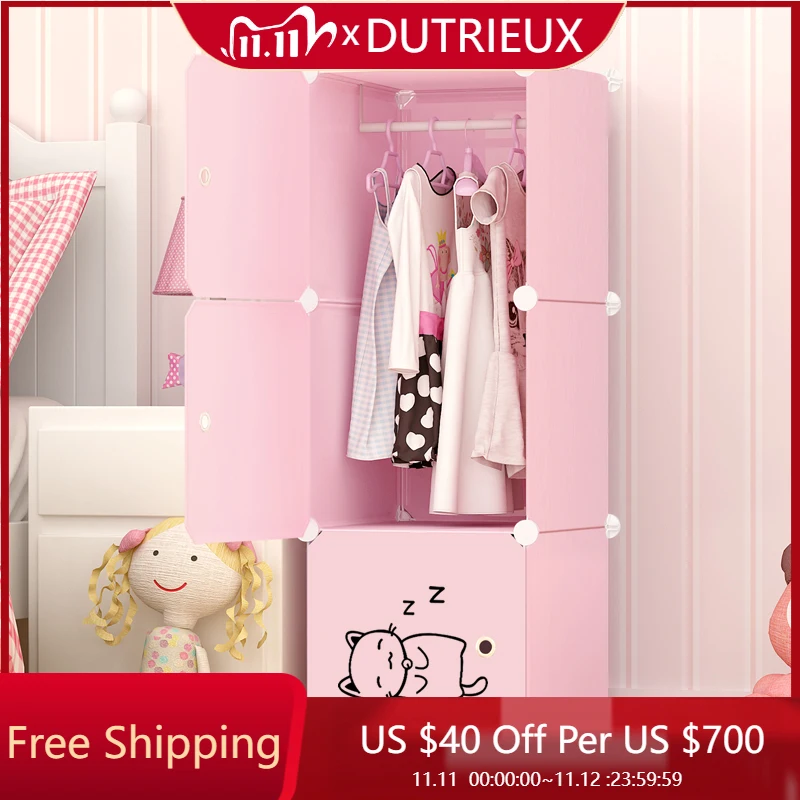 

Create Clothes Wardrobe Storage Partitions Shelf Organizer Bedroom Wardrobe Minimalist Quality Art Guarda Roupa Home Furniture