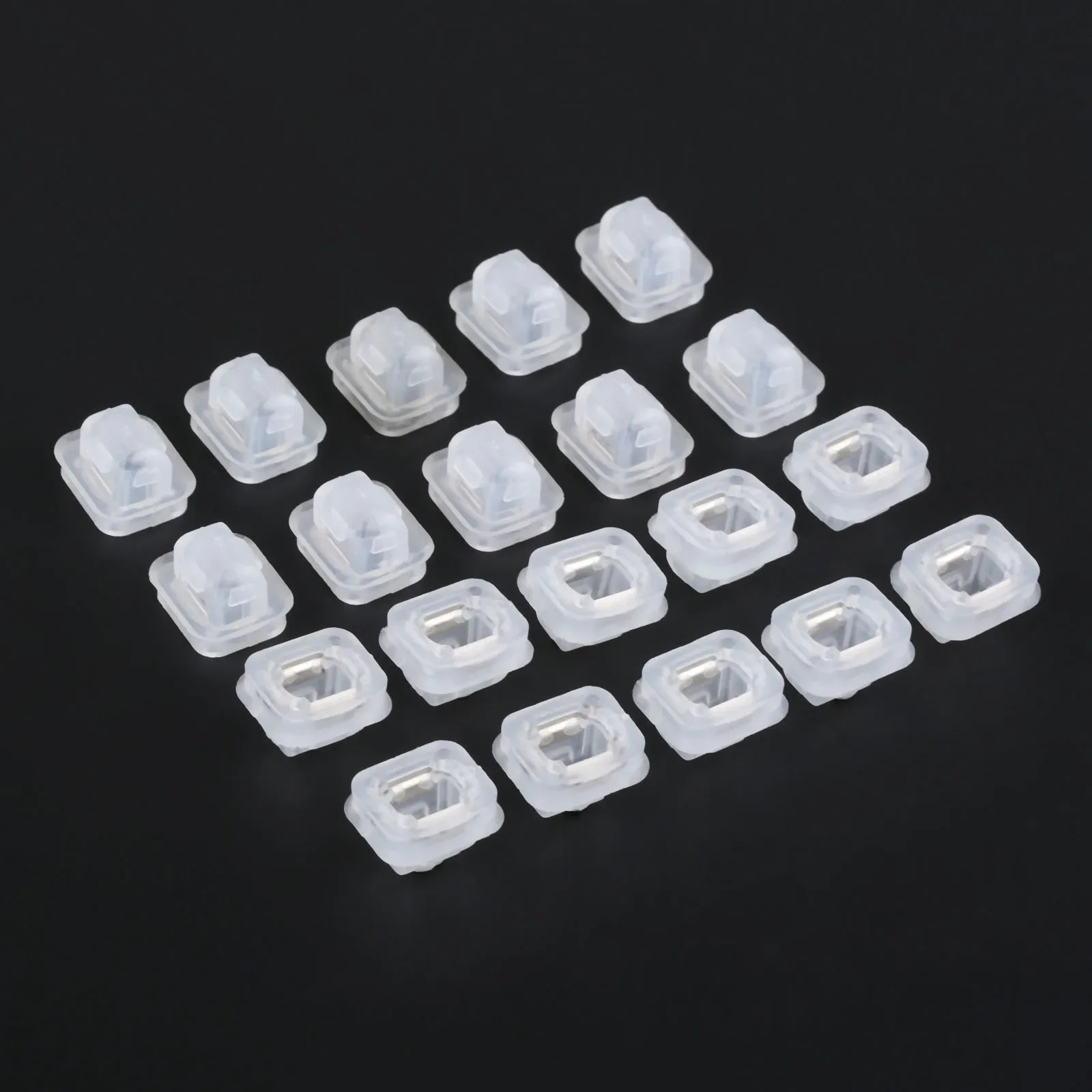 20Pcs 07149158194 07-14-9-158-194 Interior Trim Moulding Clip Door Lateral Retainer Fit For BMW E46 E90 E91 X5 With Metal Insert