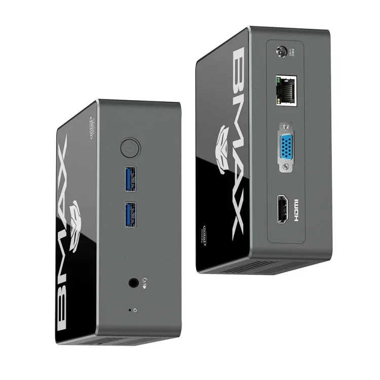 

BMAX B2S Window 11 Mini PC, 6GB+128GB, Intel Celeron N4020C, Support HDMI / RJ45 / TF Card Bmax Mini Pc