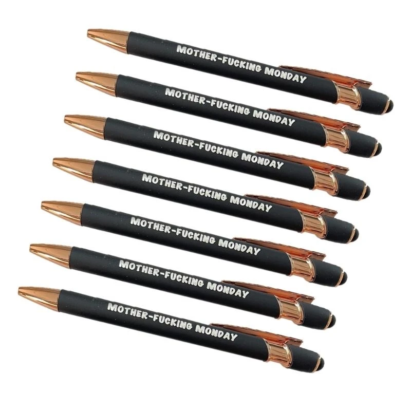 Смешная выдвижная шариковая ручка с прикосновением к экрану