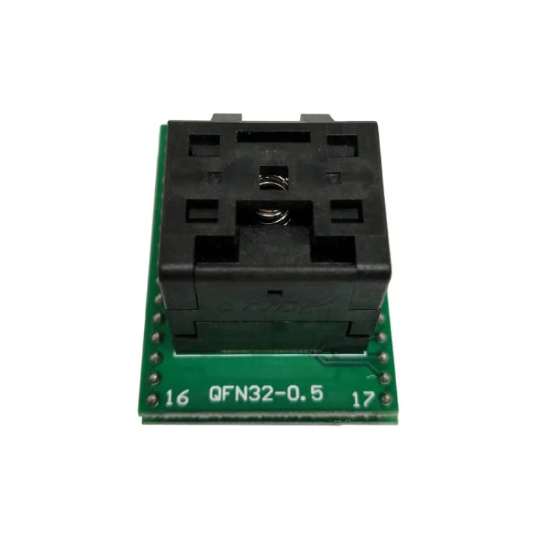 For QFN32-0.5 Programming Socket Double-Layer Adapter Clamshell Test Socket