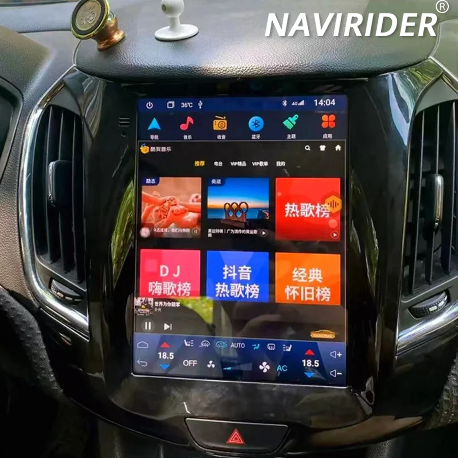 Para Chevrolet Cruze LTZ 2015-2018 Android 15 Radio Navi inalámbrico Carplay Navirider 10,4 ''pantalla GPS unidad principal de Radio de coche estéreo