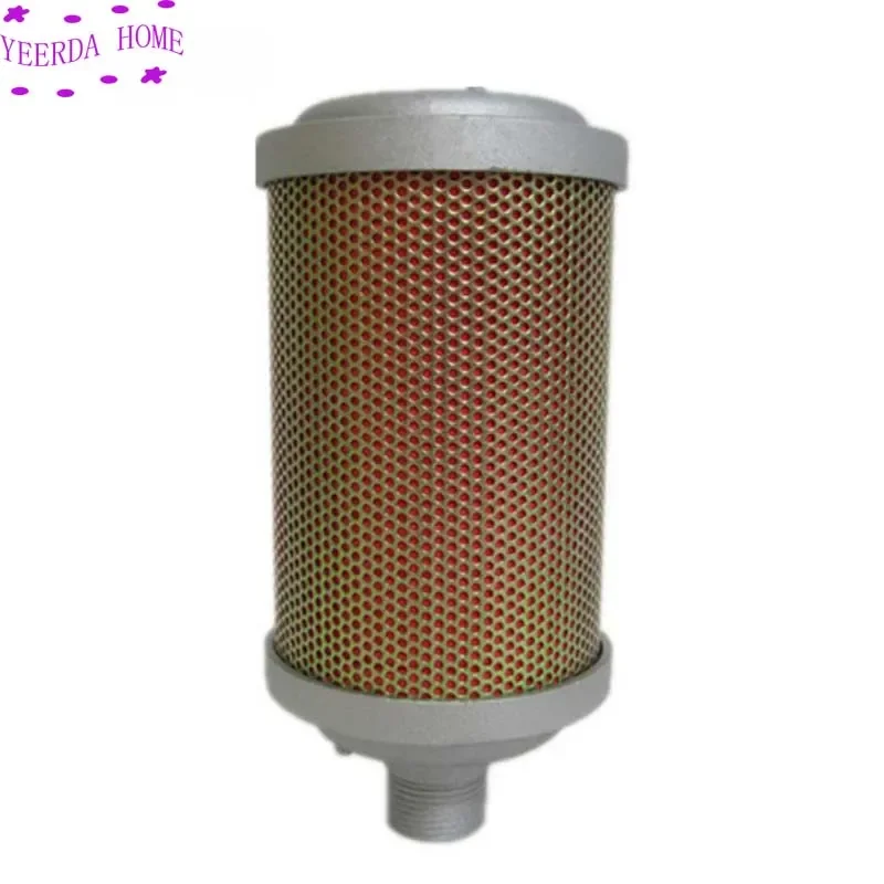 High Quality  Industrial Exhaust Filter Silencer Muffler For Adsorption Dryer Diaphragm Pump Air Compressor 1" DN25  1/2" DN15