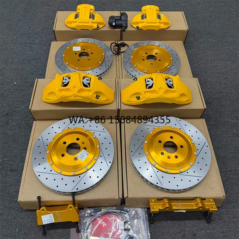 

Front Akebono 9N 6Pot Rear EPB 4Pot Brake Kit, Factory Custom Sale, High Performance Auto Brake Refit Upgrade Parts