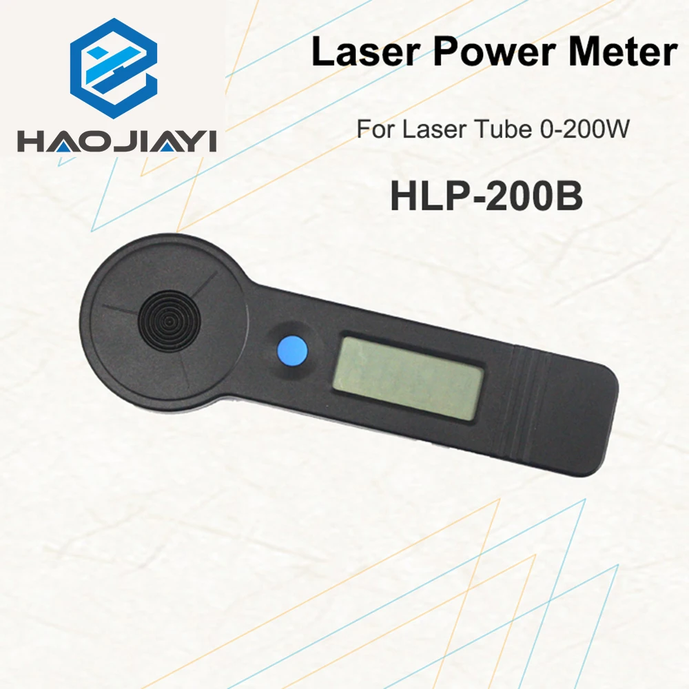 HAOJIAYI Upgraded High Accuracy Handheld CO2 Laser Tube Power Meter 0-200W HLP-200B For Laser Engraving and Cutting Machine