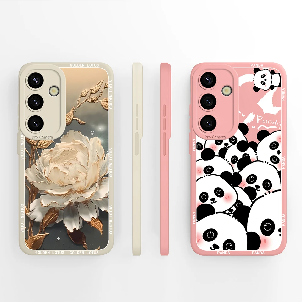 حافظة لهاتف سامسونج جالاكسي S24 FE S24 Plus S24 Ultra حافظة مضادة للصدمات والوقاية من السقوط لهاتف سامسونج s24 Coque