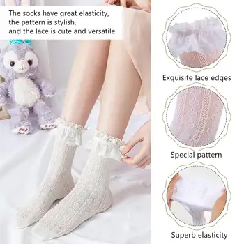 12 best sales Frilly socks women - №12