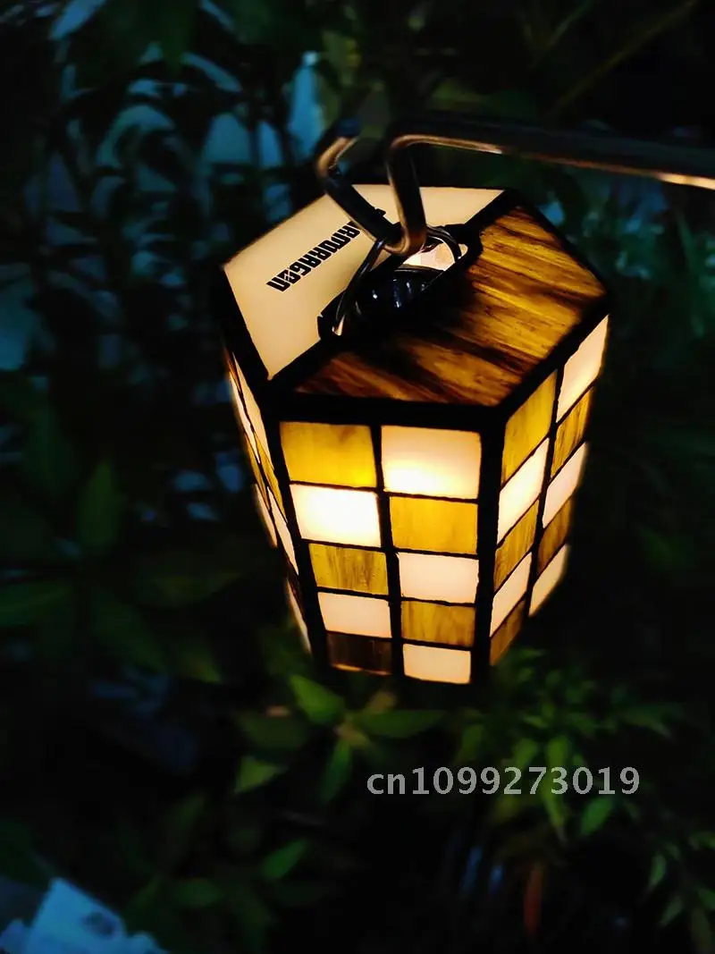 

Black and Lanterns Plaid Patchwork Lampshade – Handcrafted Light Compatible Zero Shade White Campsite with Glass Goal